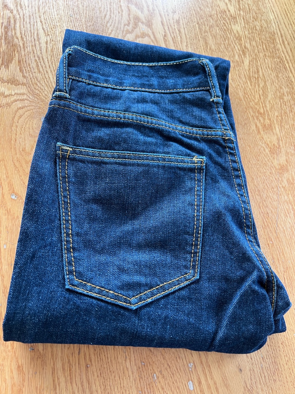 jcpenney Men's Indigo blue Slim straight Jeans RN#93677 30X32